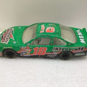 Vintage Used Green #18 Pontiac Grand Prix Toy Racing Car